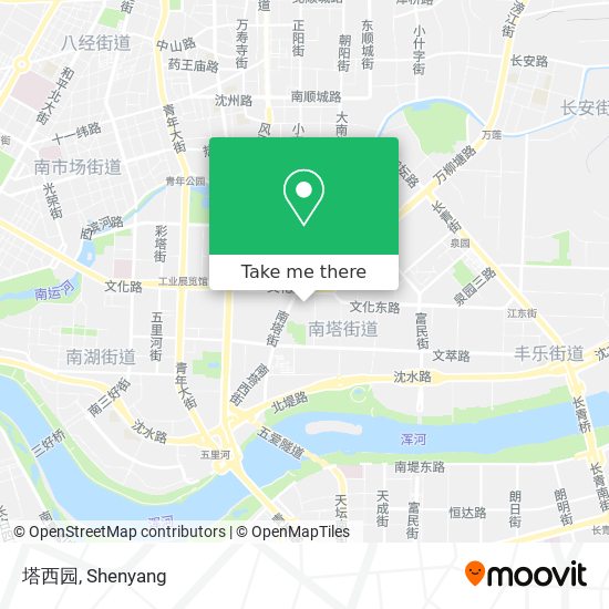 塔西园 map