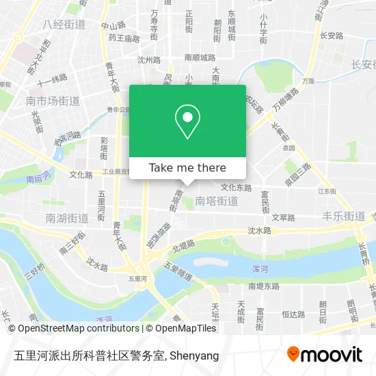 五里河派出所科普社区警务室 map