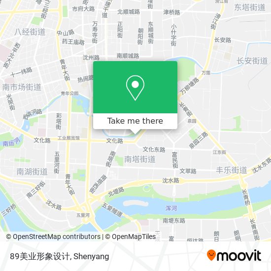 89美业形象设计 map