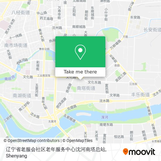 辽宁省老服会社区老年服务中心沈河南塔总站 map