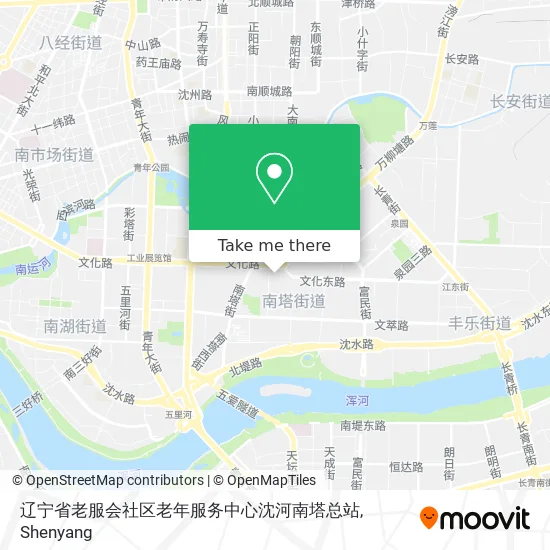 辽宁省老服会社区老年服务中心沈河南塔总站 map