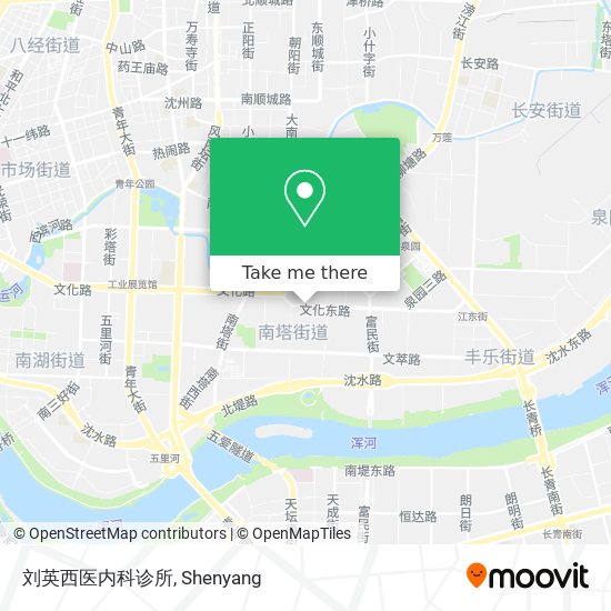 刘英西医内科诊所 map