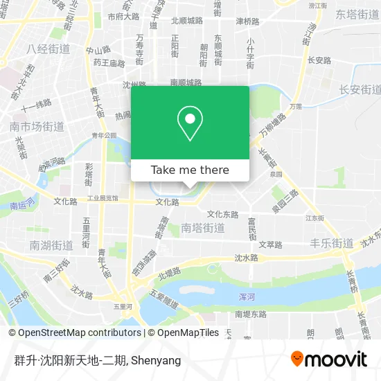 群升·沈阳新天地-二期 map