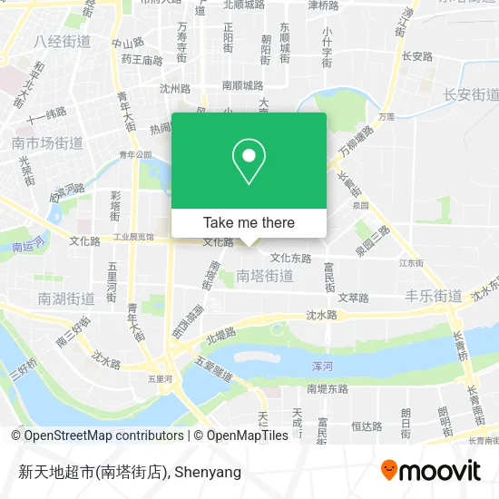 新天地超市(南塔街店) map