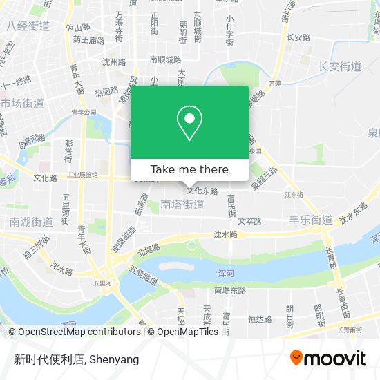 新时代便利店 map