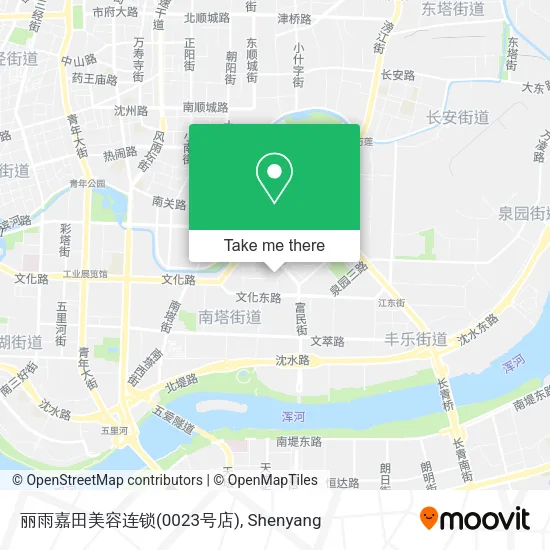 丽雨嘉田美容连锁(0023号店) map