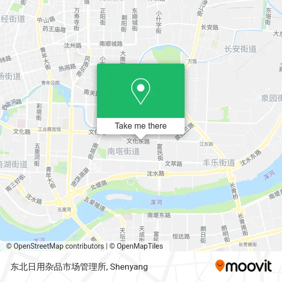 东北日用杂品市场管理所 map