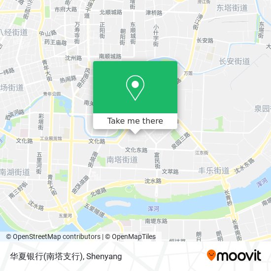 华夏银行(南塔支行) map