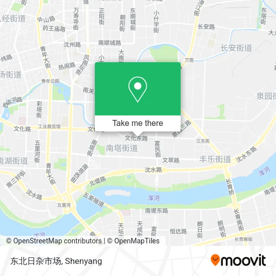 东北日杂市场 map
