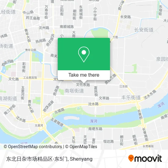 东北日杂市场精品区-东5门 map