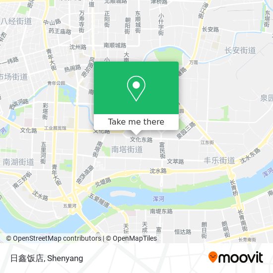 日鑫饭店 map