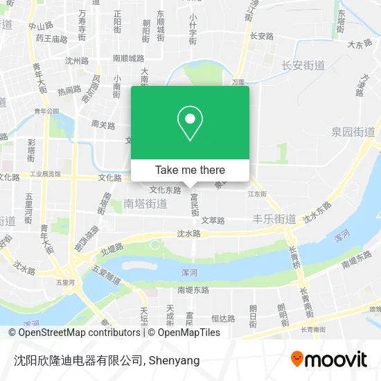 沈阳欣隆迪电器有限公司 map