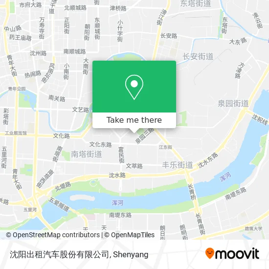 沈阳出租汽车股份有限公司 map