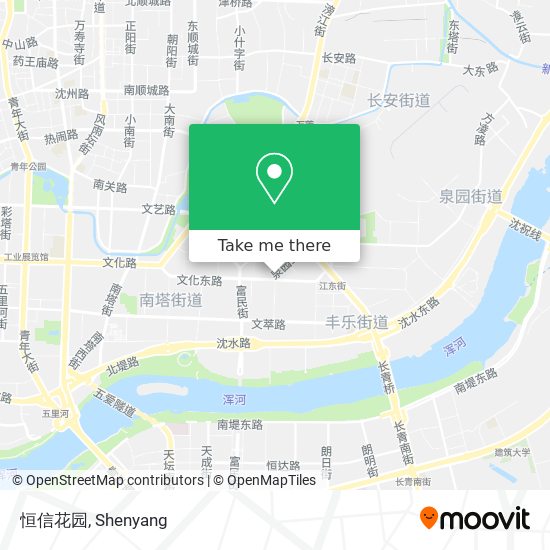 恒信花园 map