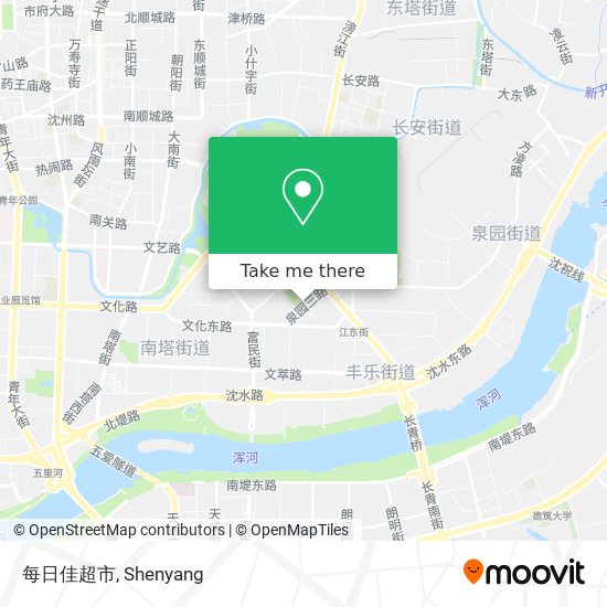 每日佳超市 map