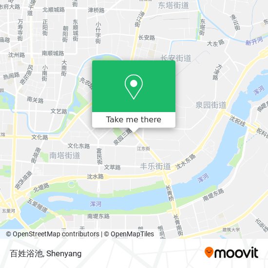 百姓浴池 map