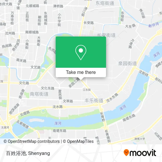 百姓浴池 map