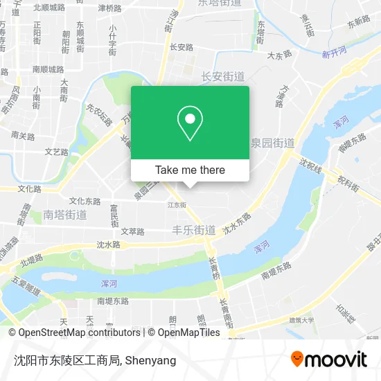 沈阳市东陵区工商局 map