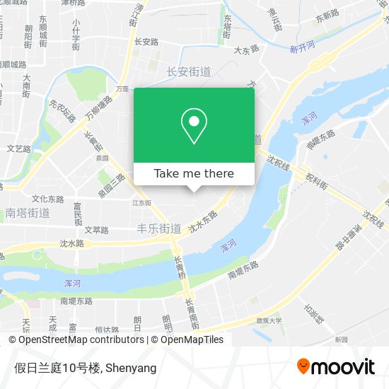 假日兰庭10号楼 map