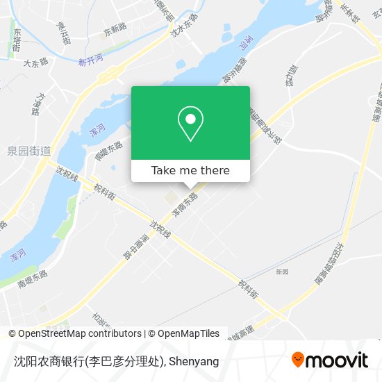 沈阳农商银行(李巴彦分理处) map