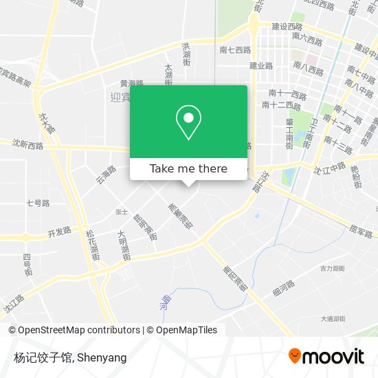杨记饺子馆 map