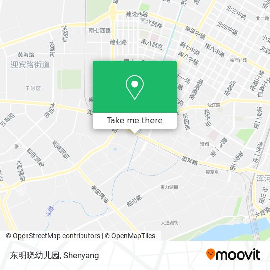 东明晓幼儿园 map