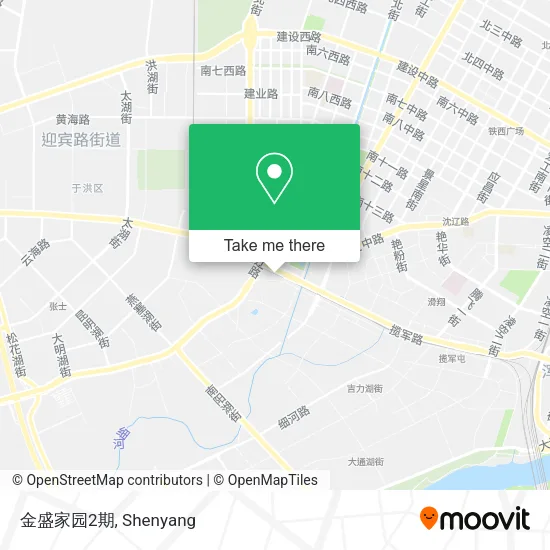 金盛家园2期 map