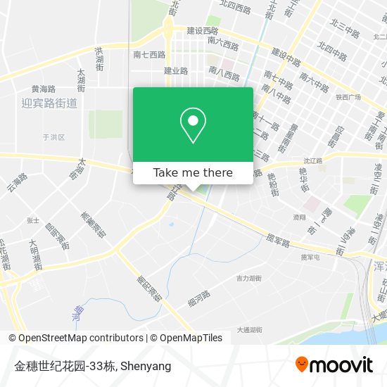 金穗世纪花园-33栋 map