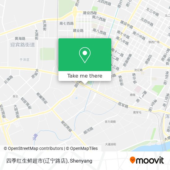 四季红生鲜超市(辽宁路店) map