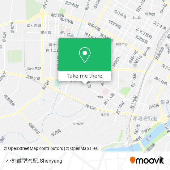 小刘微型汽配 map
