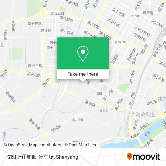 沈阳上辽销服-停车场 map