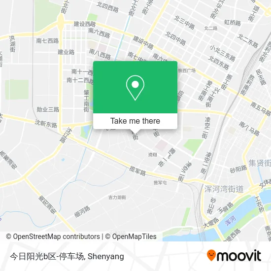 今日阳光b区-停车场 map