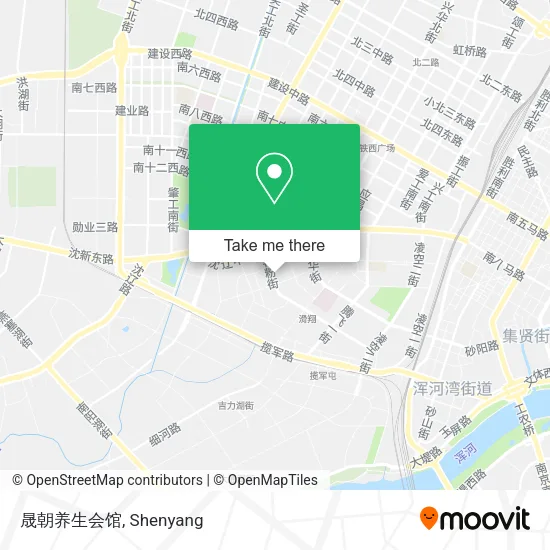 晟朝养生会馆 map