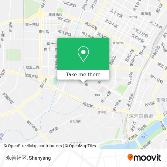 永善社区 map