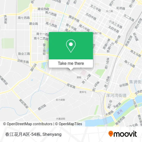 春江花月A区-54栋 map
