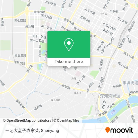 王记大盘子农家菜 map