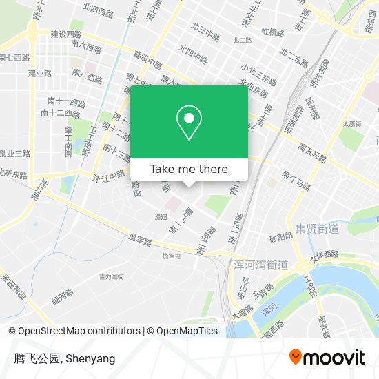 腾飞公园 map