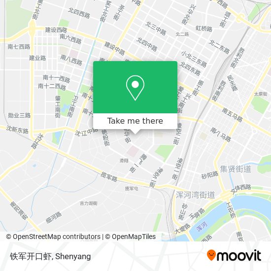 铁军开口虾 map