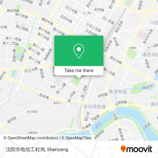 沈阳市电信工程局 map