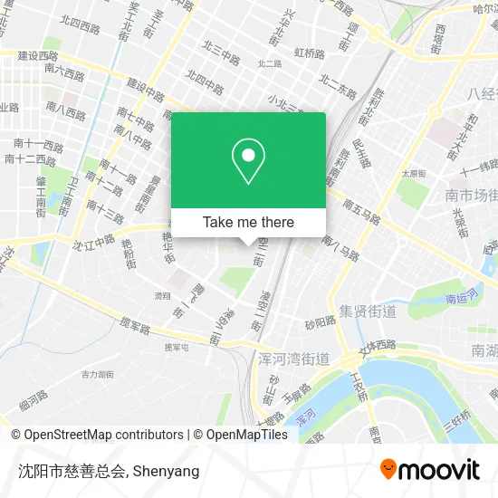 沈阳市慈善总会 map