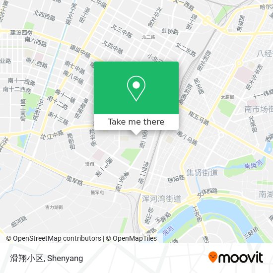 滑翔小区 map