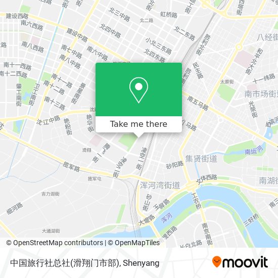 中国旅行社总社(滑翔门市部) map