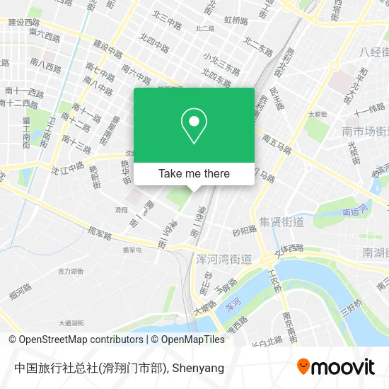 中国旅行社总社(滑翔门市部) map
