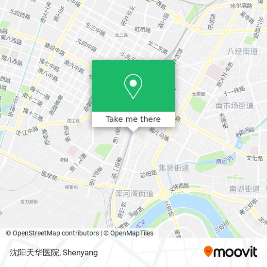 沈阳天华医院 map