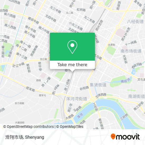滑翔市场 map