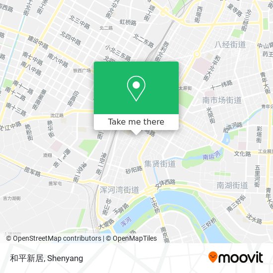 和平新居 map