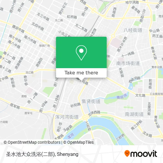 圣水池大众洗浴(二部) map