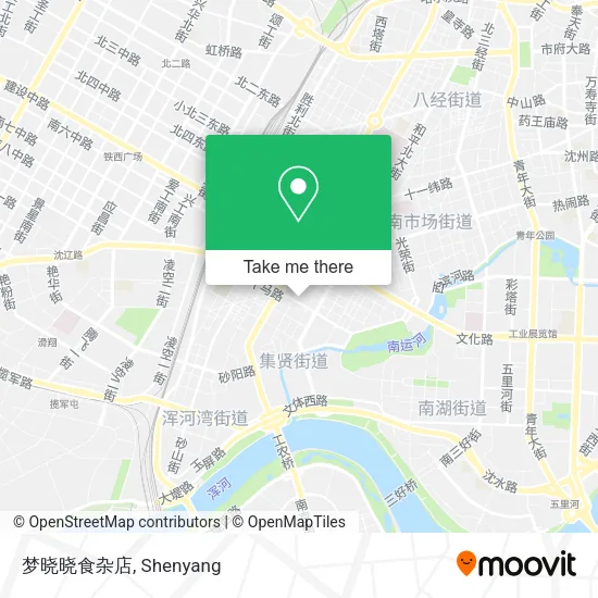 梦晓晓食杂店 map