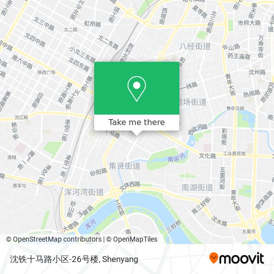 沈铁十马路小区-26号楼 map