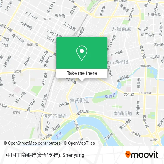 中国工商银行(新华支行) map
